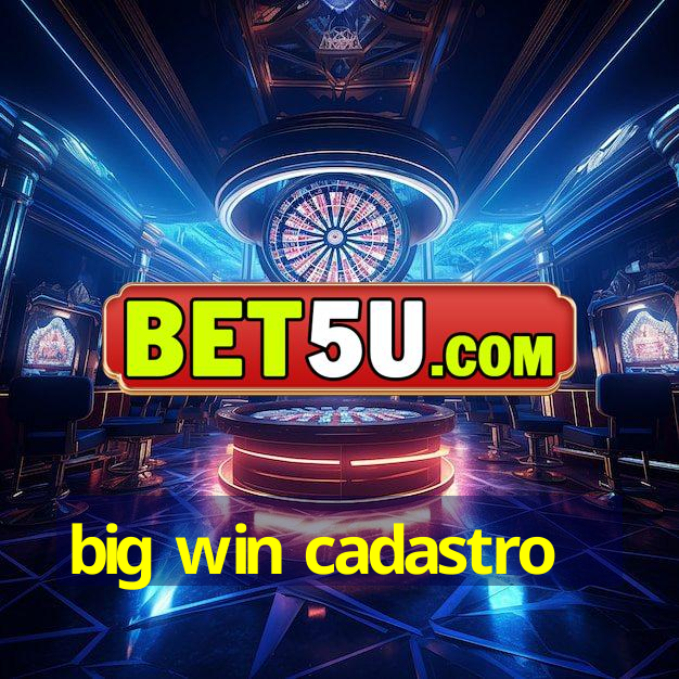 big win cadastro